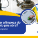 como fazer a limpeza do porcelanato pós obra