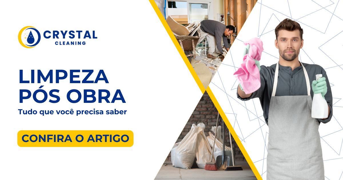 limpeza pós obra
