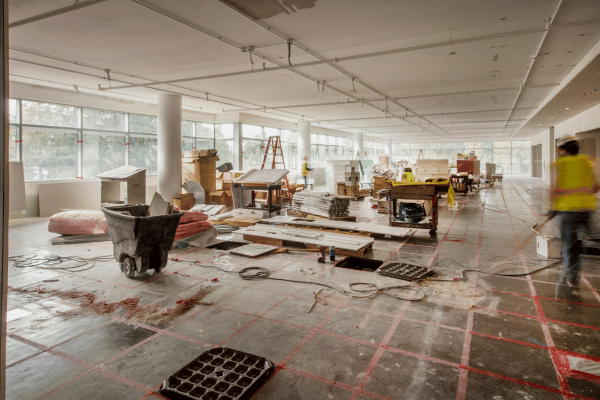 limpeza pós obra comercial